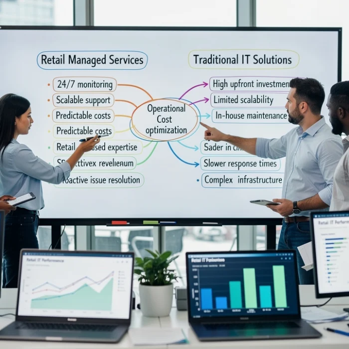 Retail Managed Services vs. Traditional IT: Key Comparisons for Decision-Makers